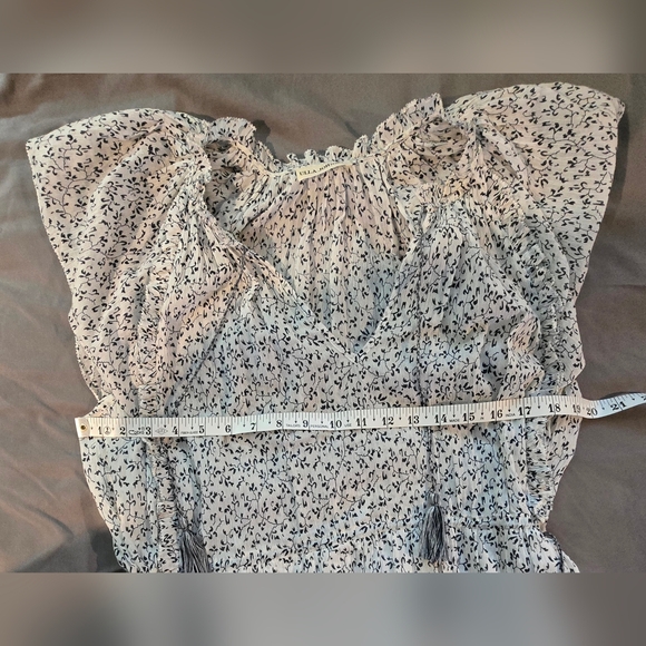 Ulla Johnson Anja Midi Dress In Porcelain Size 8 - Picture 3 of 9